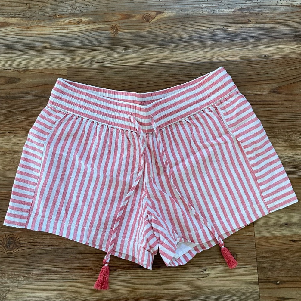 Vineyard Vines linen stripe shorts